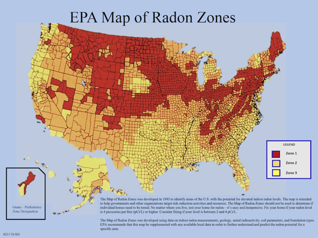 How-a-Vapor-Barrier-Can-Mitigate-Radon-Poisoning-in-New-Construction-Radon-Map