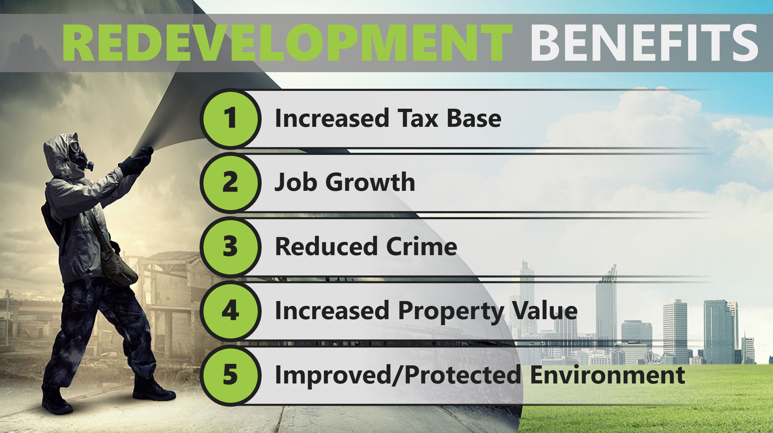 Brownfield Redevelopment Benefits List