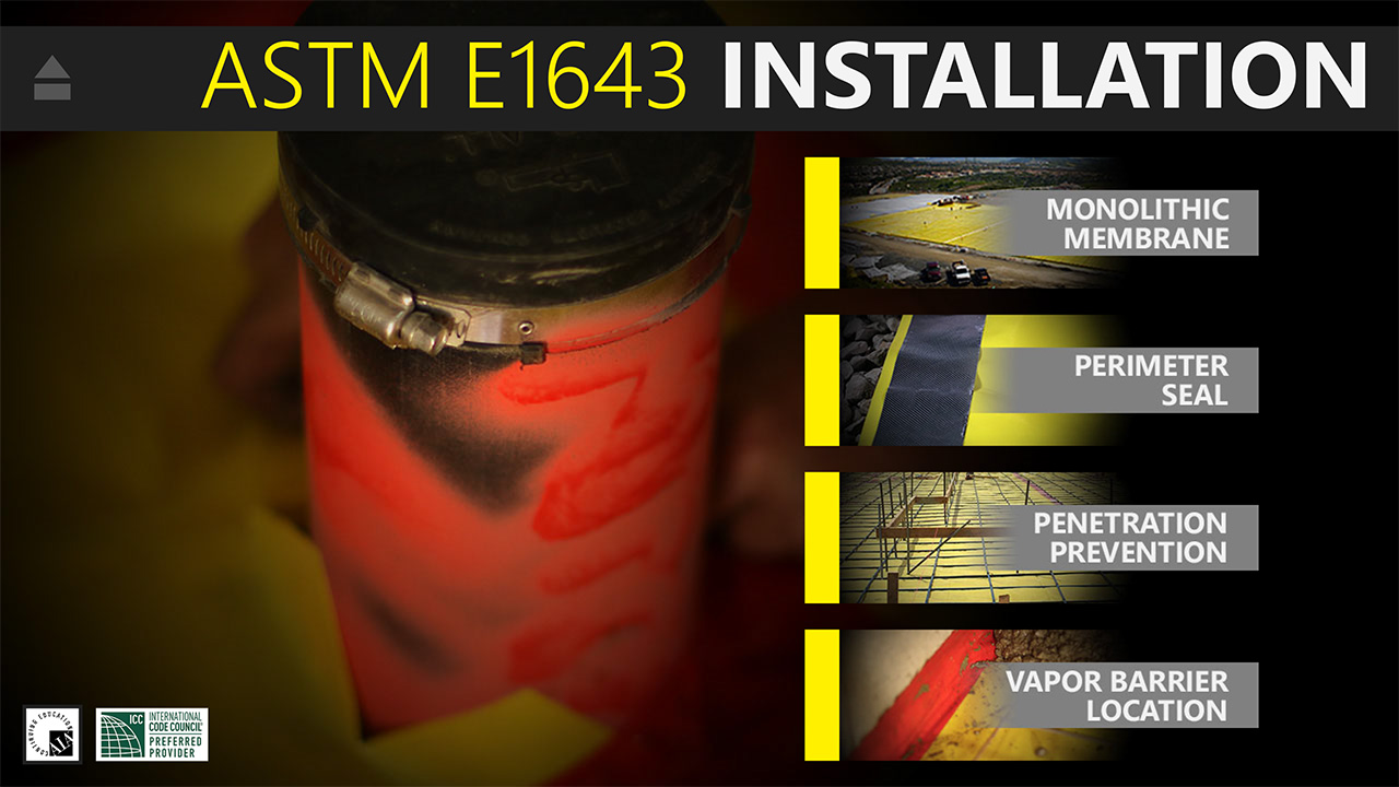 ASTM E1643 Installation Overview
